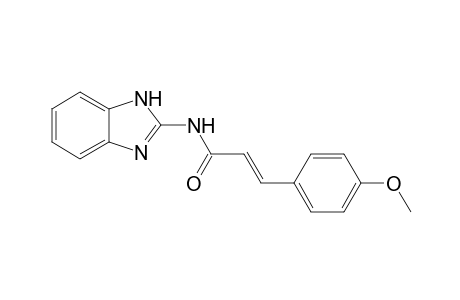 (E)-N-(1H-benzimidazol-2-yl)-3-(4-methoxyphenyl)-2-propenamide