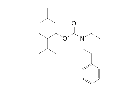 Carbonic acid, monoamide, N-(2-phenylethyl)-N-ethyl-, menthyl ester