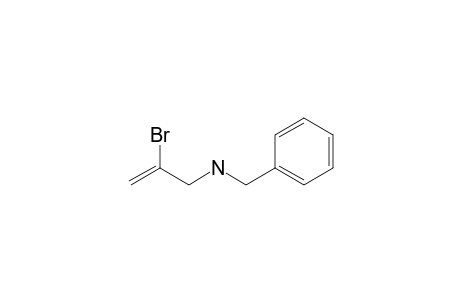 2-Bromanyl-N-(phenylmethyl)prop-2-en-1-amine