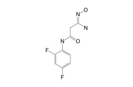 2',4'-difluoromalonanilidoamidoxime