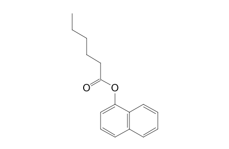 hexanoic acid, 1-naphthyl ester