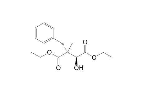 (2R,3S)-2-benzyl-3-hydroxy-2-methyl-succinic acid diethyl ester