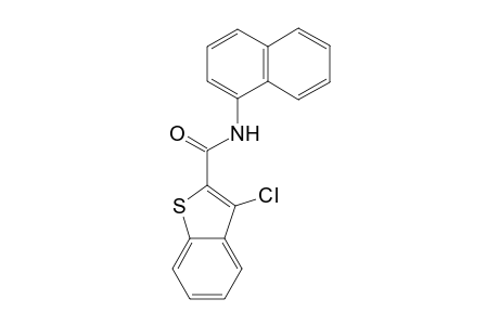 3-Chloro-N-(1-naphthyl)-2-thianaphthenecarboxamide