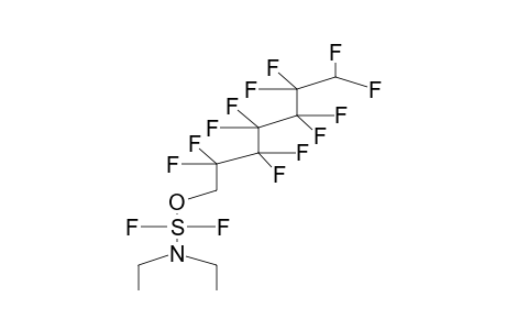 DIETHYLAMINO(1,1,7-TRIHYDROPERFLUOROHEPTYLOXY)DIFLUOROSULPHURANE