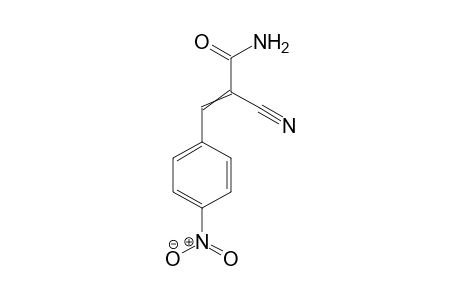 alpha-CYANO-4-NITROCINNAMAMIDE