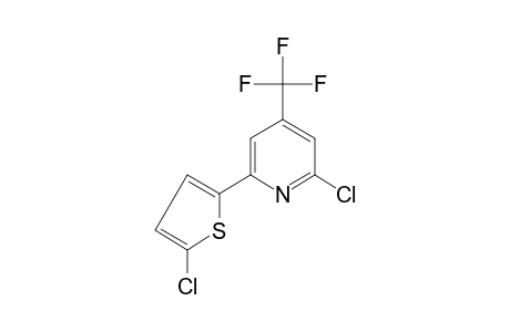 4-PICOLINE, 2-CHLORO-6-/5-CHLORO-2- THIENYL/-A,A,A-TRIFLUORO-,