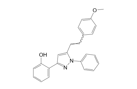o-[5-(p-methoxystyryl)-1-phenylpyrazol-3-yl]phenol