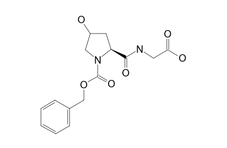 N-Carbobenzyloxy-4-hydroxy-L-prolylglycine