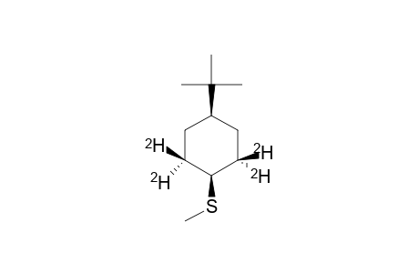 CIS-4-TERT.-BUTYL-2,2,6,6-TETRADEUTERO-CYCLOHEXYL-1-METHYLSULFID