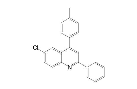 6-Chloro-2-phenyl-4-p-tolylquinoline