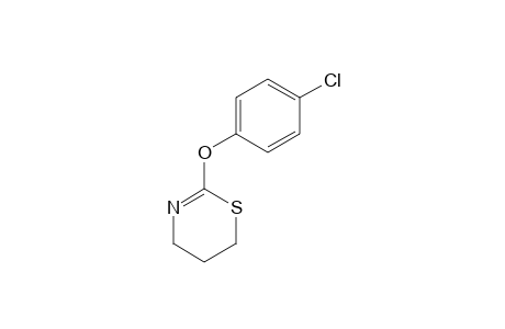 2-(p-chlorophenoxy)-5,6-dihydro-4H-1,3-thiazine