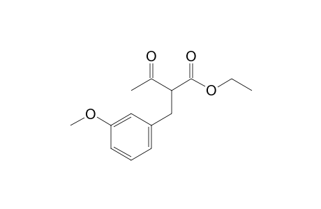 2-[(3-methoxyphenyl)methyl]-3-oxobutanoic acid ethyl ester