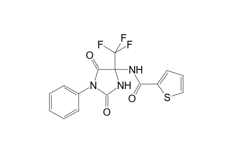 N-[2,5-dioxo-1-phenyl-4-(trifluoromethyl)-4-imidazolidinyl]-2-thiophenecarboxamide