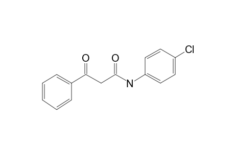 Propanamide, 3-oxo-3-phenyl-N-(4-chlorophenyl)-