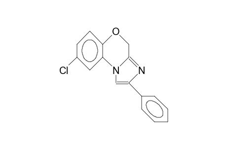 8-CHLOR-2-PHENYL-4H-IMIDAZO-[2,1-C]-BENZOXAZINE