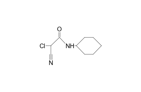 2-CHLORO-2-CYANO-N-CYCLOHEXYLACETAMIDE