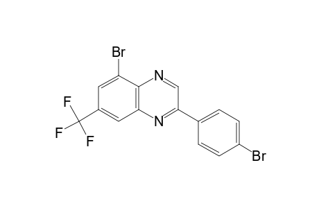 5-bromo-2-(p-bromophenyl)-7-(trifluoromethyl)quinoxaline