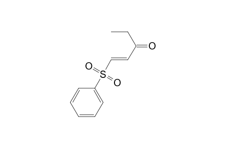 (E)-1-(benzenesulfonyl)-1-penten-3-one