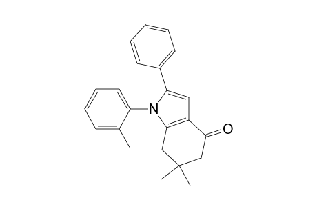 6,6-Dimethyl-1-(2-methylphenyl)-2-phenyl-5,7-dihydroindol-4-one