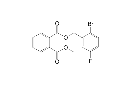 Phthalic acid, 2-bromo-5-fluorobenzyl ethyl ester