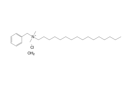 Benzyldimethylhexadecylammonium chloride, hydrate