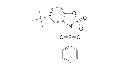 3-(p-Tolylsulfonyl)-5-tert-butyl-1,2,3-benzoxathiazole 2,2-Dioxide