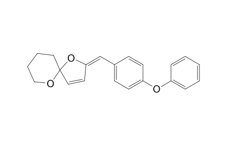2-(4-Phenoxy-benzylidene)-1,6-dioxa-spiro[4,5]dec-3-ene