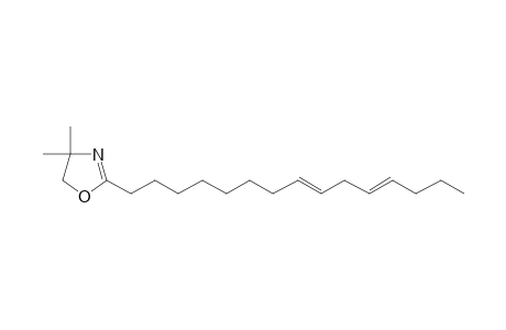 4,4-Dimethyloxazoline, 2-pentadeca-8,11-dienyl-