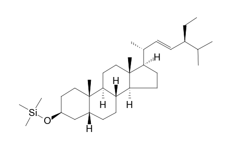 24-Ethyl-.delta.(22)-coprostenol, tms