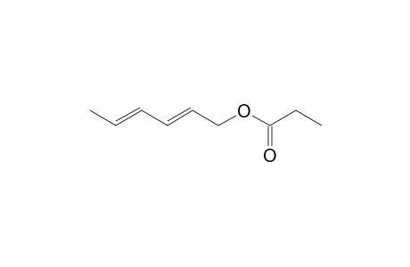 Hexadienol propanoate<2E,4E->