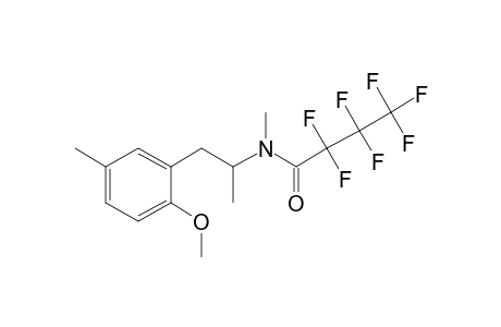 2,2,3,3,4,4,4-Heptafluoro-N-[1-(2-methoxy-5-methylphenyl)propan-2-yl]-N-methylbutanamide