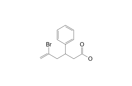 5-Bromo-3-phenylhex-5-enoic acid