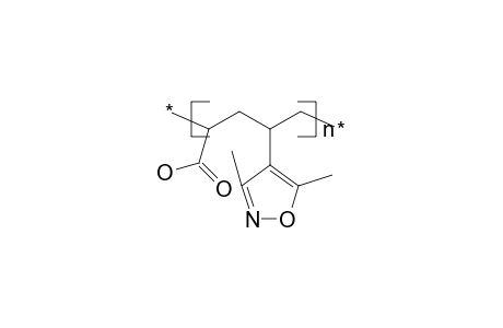 Poly(acrylic acid-co-3,5-dimethyl-4-vinylisoxazole)