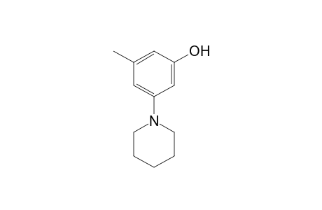 Phenol, 3-methyl-5-(1-piperidinyl)-