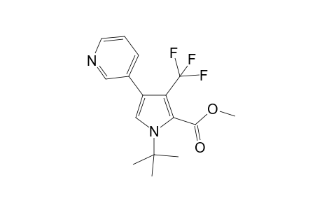 Methyl 1-tert-Butyl-3(4)-trifluoromethyl-4(3)-(3-pyridyl)pyrrole-2-carboxylate