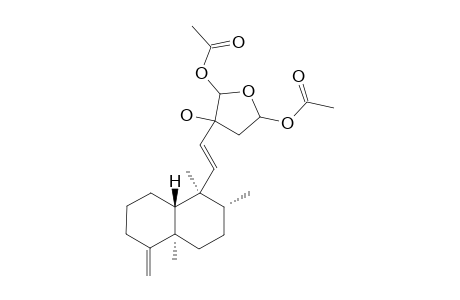 15-XI,16-XI-DIACETOXY-15,16-EPOXY-NEO-CLERODA-4(18),11E-DIEN-13-XI-OL