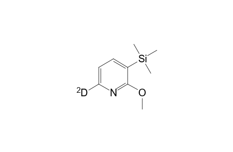 2-Methoxy[6-2H]-3-pyridyl(trimethyl)silane