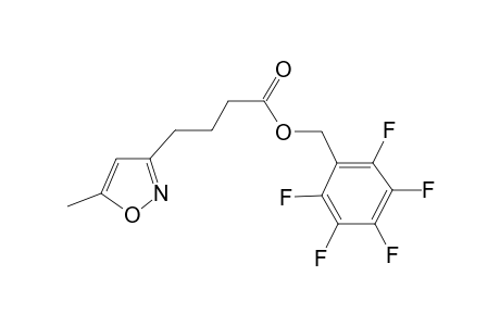 5-Methyl-3-isoxazolebutanoic acid, pfb