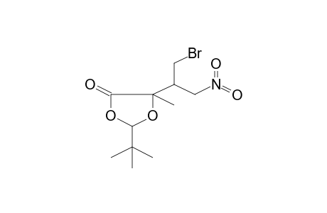 1,3-Dioxolan-4-one, 5-[1-(bromomethyl)-2-nitroethyl]-2-(1,1-dimethylethyl)-5-methyl-, [2R-[2.alpha.,5.beta.(R*)]]-