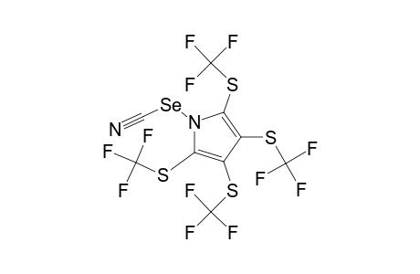 1H-Pyrrole, 1-selenocyanato-2,3,4,5-tetrakis[(trifluoromethyl)thio]-