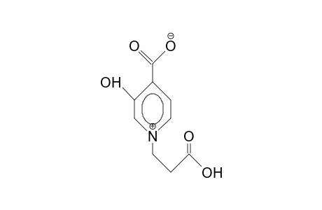3-Carboxy-1-(2-carboxy-ethyl)-3-hydroxy-pyridine zwitterion
