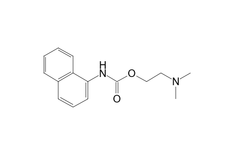 1-Naphthalenecarbamic acid, 2-(dimethylamino)ethyl ester