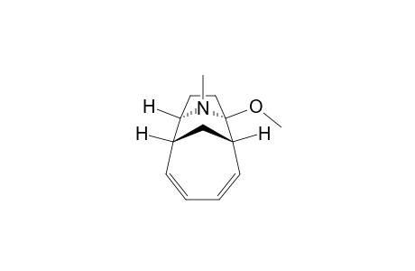 (1S*,2R*,5R*,6R*)-2-Methoxy-12-methyl-12-azatricyclo[4.4.1.1(2,5)]dodeca-7,9-diene