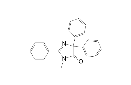 3-Methyl-2,5,5-triphenyl-3,5-dihydro-4H-imidazol-4-one