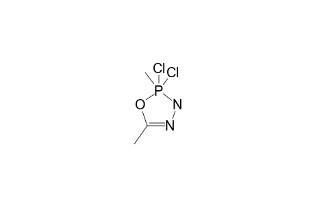 2,2-DICHLORO-2,5-DIMETHYL-1,3,4,2(LAMBDA-5)-OXADIAZAPHOSPHOLINE