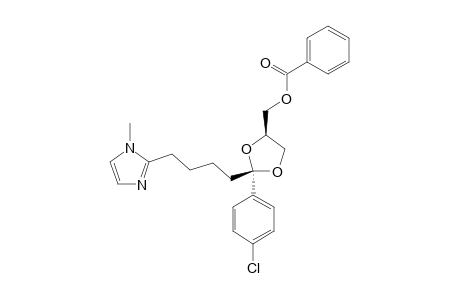 CIS-2-(4-CHLOROPHENYL)-2-[4(1-METHYL-2-IMIDAZOLYL)-BUTYL]-4-(BENZOYLOXY-METHYL)-1,3-DIOXOLANE