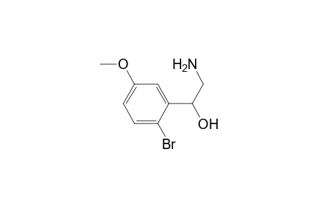 2-Amino-1-(2-bromo-5-methoxyphenyl)ethanol