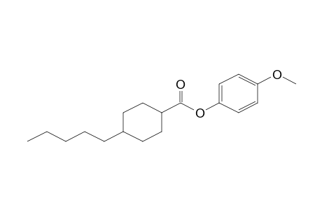 4-Methoxyphenyl 4-pentylcyclohexanecarboxylate