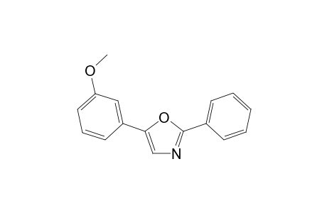 5-(3-Methoxyphenyl)-2-phenyloxazole