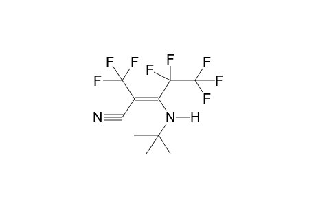 3-(1,1-DIMETHYLETHYLAMINO)-4,4,5,5,5-PENTAFLUORO-2-TRIFLUOROMETHYL-2-PENTENENITRILE